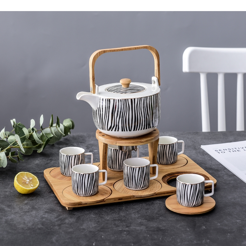 Coffee Tea & Espresso Appliances - Керамический чайный сервиз Северной Европы, один