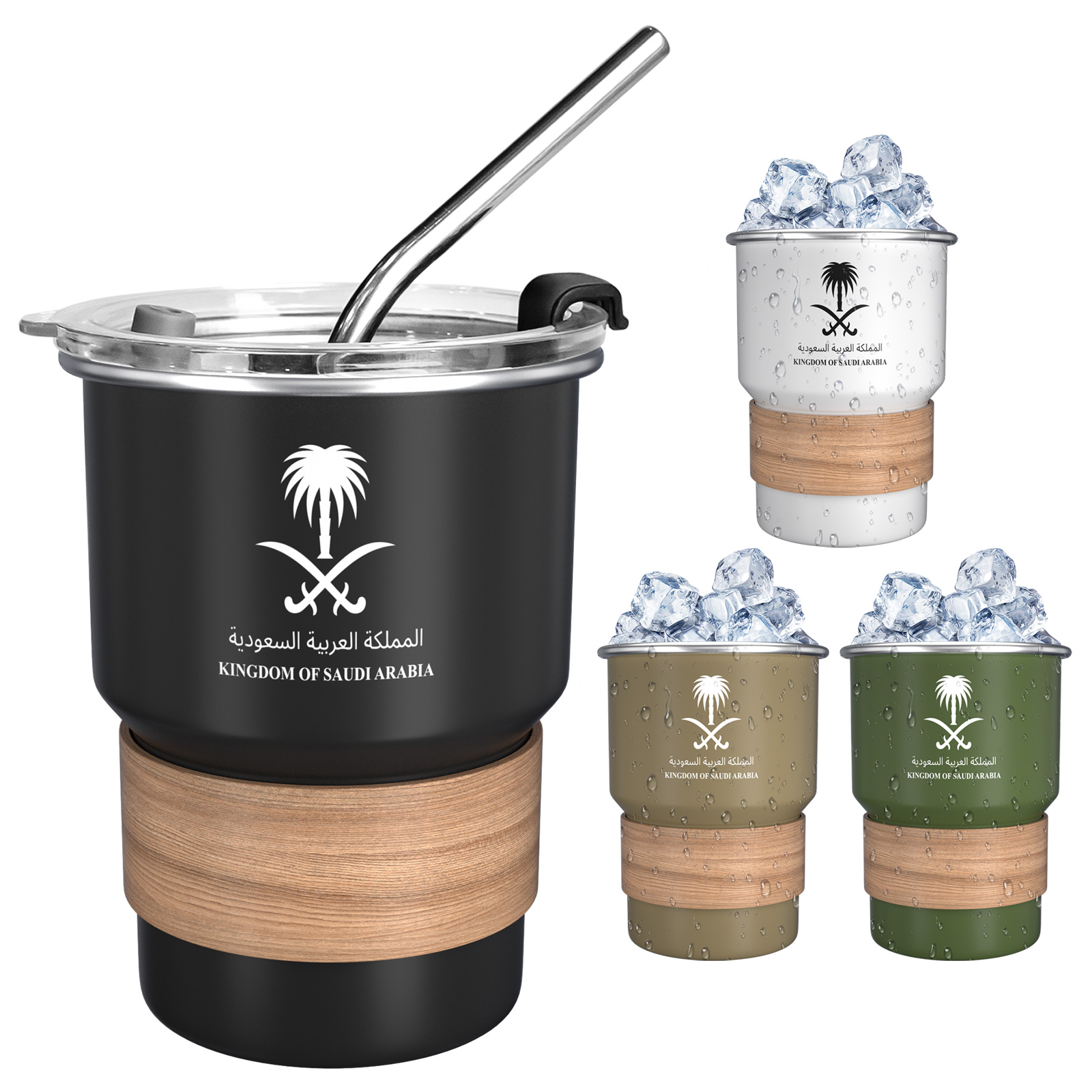 Coffee Tea Name - 500 мл национальный герб Саудовской Аравии,