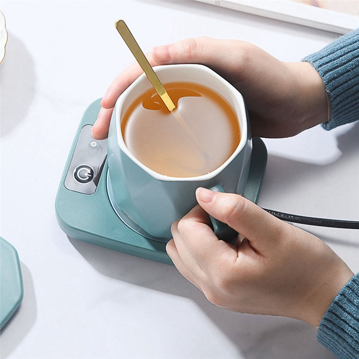 Coffee Tea With Milk - [Акция] Подогреватель для кружек: грелка для