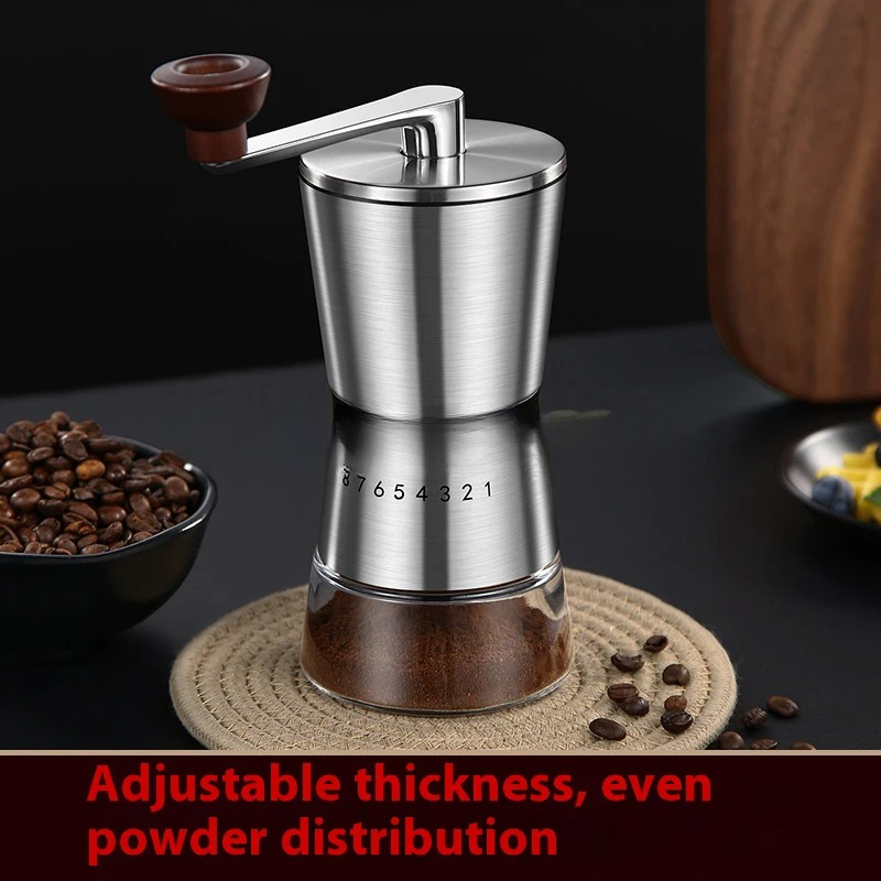 Регулируемые домашние портатив – обзор и цена Burr Hand Grinder