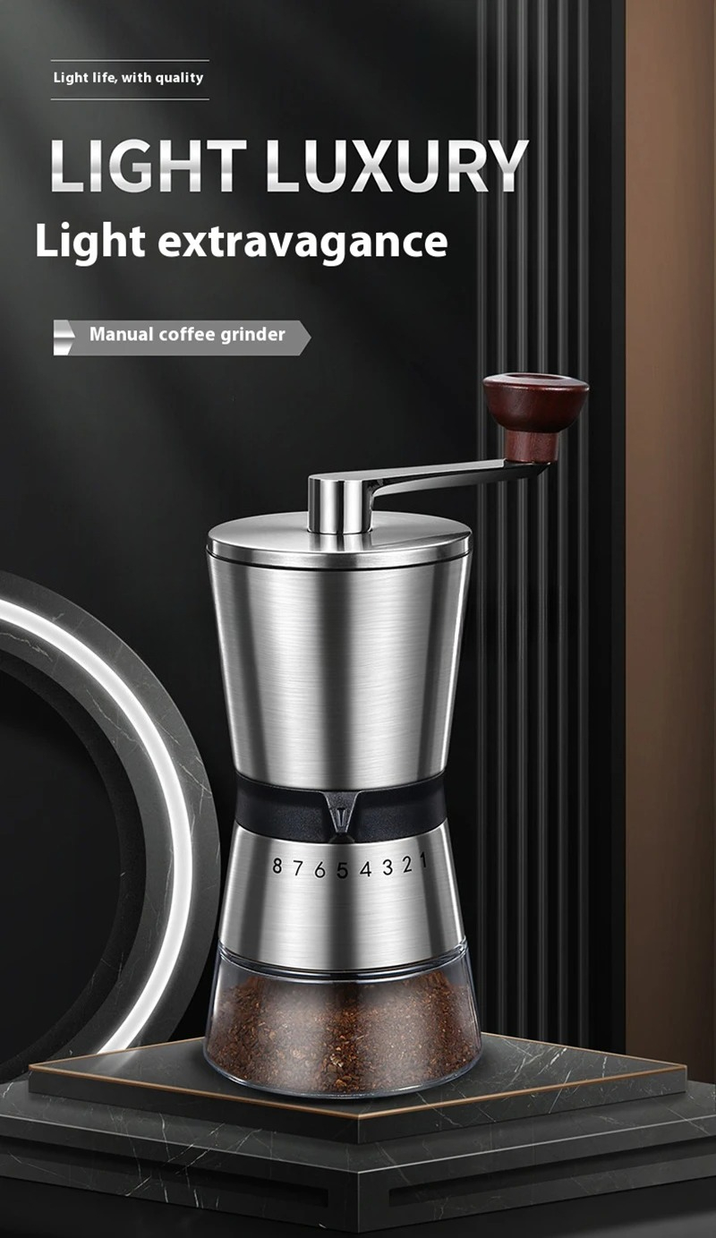 Регулируемые домашние портатив – обзор и цена Burr Hand Grinder