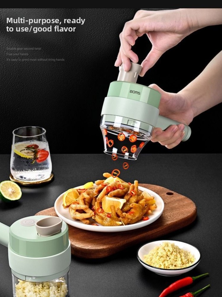 4в1 электрическая овощерезка,  – обзор и цена Burr Hand Grinder