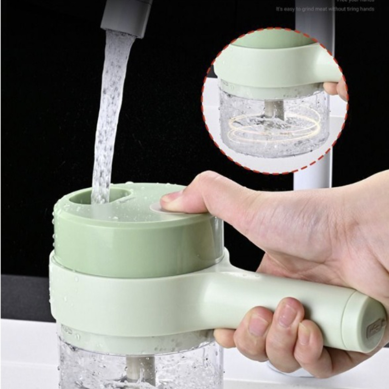 4в1 электрическая овощерезка,  – обзор и цена Burr Hand Grinder
